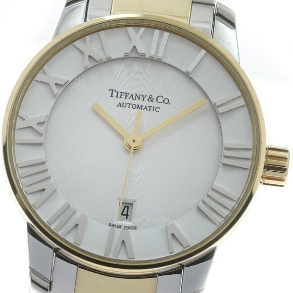 TIFFANY&Co. Atlas Dome Z1830.68.15A21A00A Date Automatic Ladies Watch_870036 - Picture 1 of 6